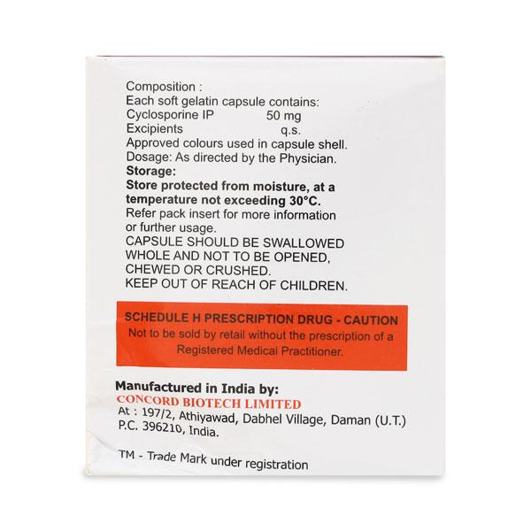 CONIMUNE ME 50mg Capsule 5's