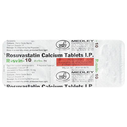 Rosvin 10mg Tablet 10'S