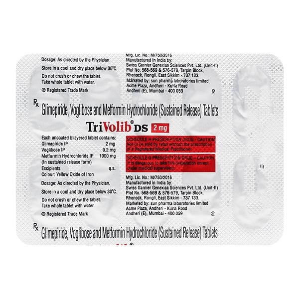 TRIVOLIB DS 2 Tablet 10's