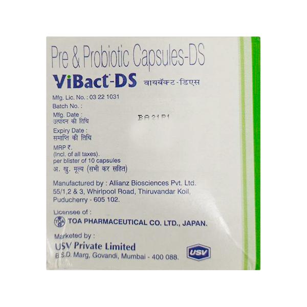Vibact DS Capsule 10'S