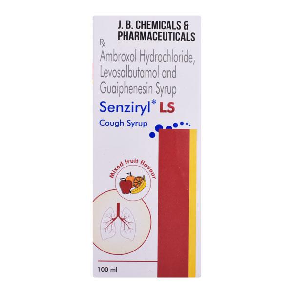 SENZIRY LS Mixed Fruit Flavour Cough Syrup 100ml