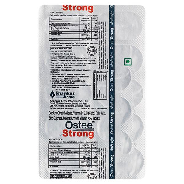 OSTEE STRONG Tablet 10's