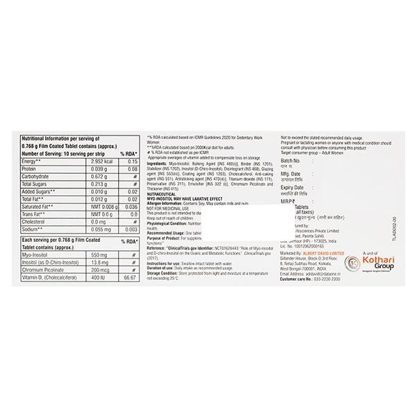 EVACURE 4 Tablet 10's