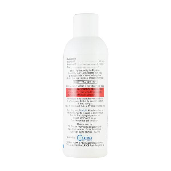 Curlz F 5% Solution 60ml