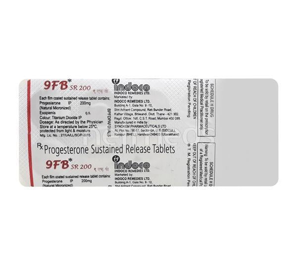 9 FB SR 200mg Tablet 10'S