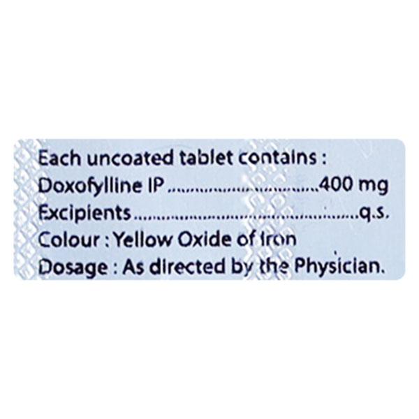 DOXOFAST 400mg Tablet 10's