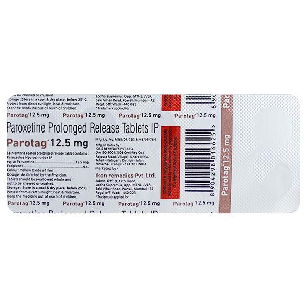 PAROTAG 12.5 Tablet 10's