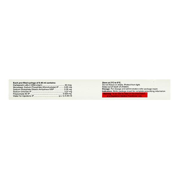 Juvobin 40mcg Injection(Pfs) 1'S