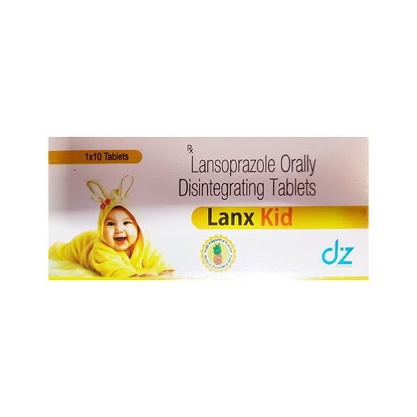 LANX KID PURE PINEAPPLE FLAVOUR Tablet 10's