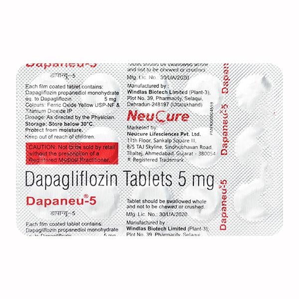 DAPANEU 5 Tablet 15's