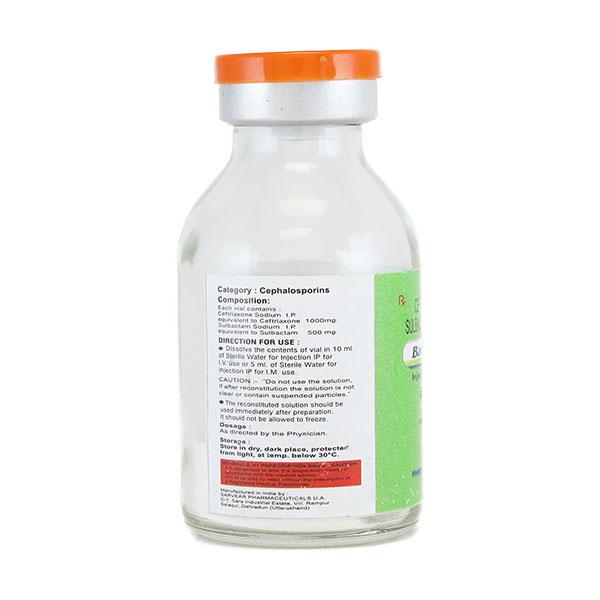 BACTOSUL Injection 1.5gm