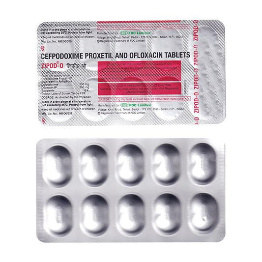 Zipod O Tablet 10'S