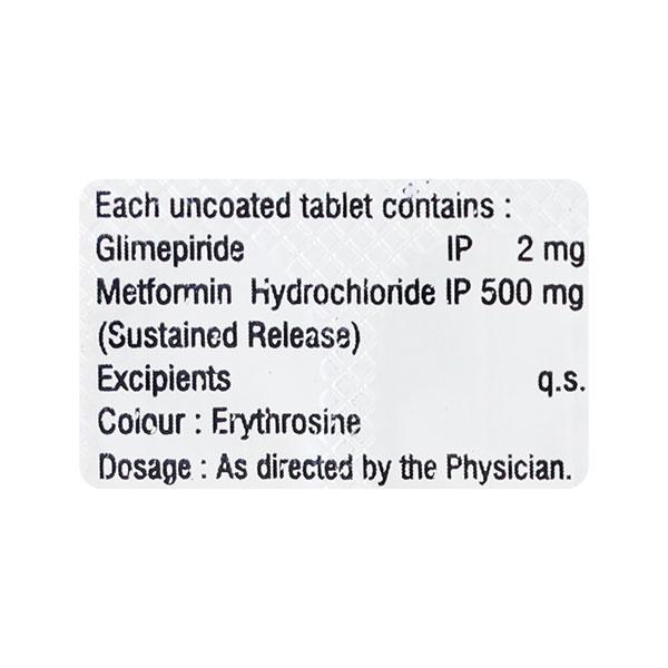 EURIDE M 2 Tablet 10's