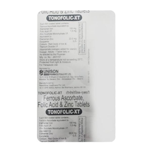 Tonofolic XT Tablet 10'S