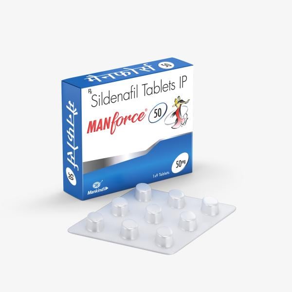 Manforce 50 Tablet 9's