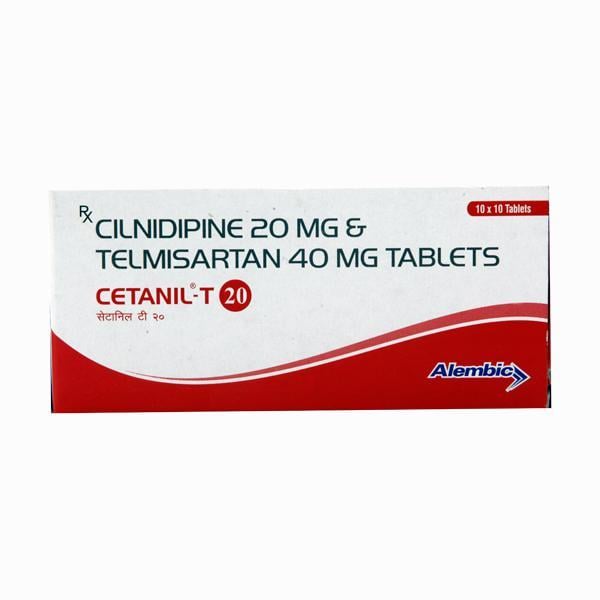 Cetanil T 20/40mg Tablet 10'S