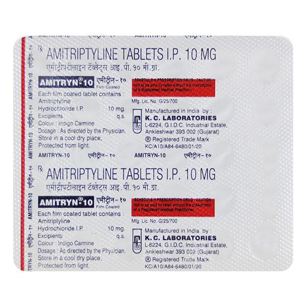 AMITRYN 10 Tablet 30's
