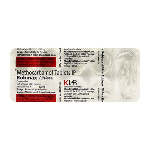 Robinax 500mg Tablet 10'S