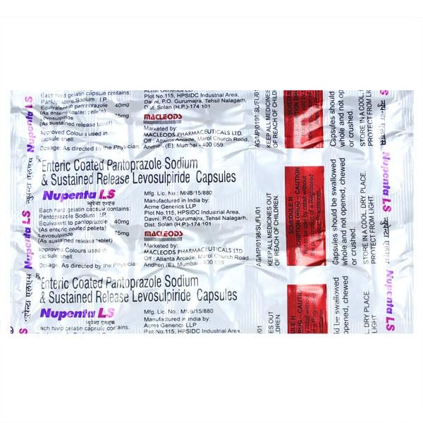 Nupenta LS Capsule 10'S