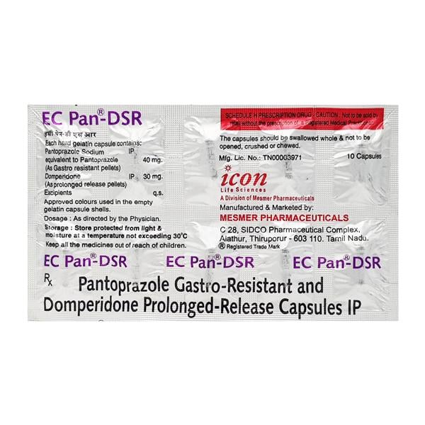 EC Pan DSR Capsule 10'S