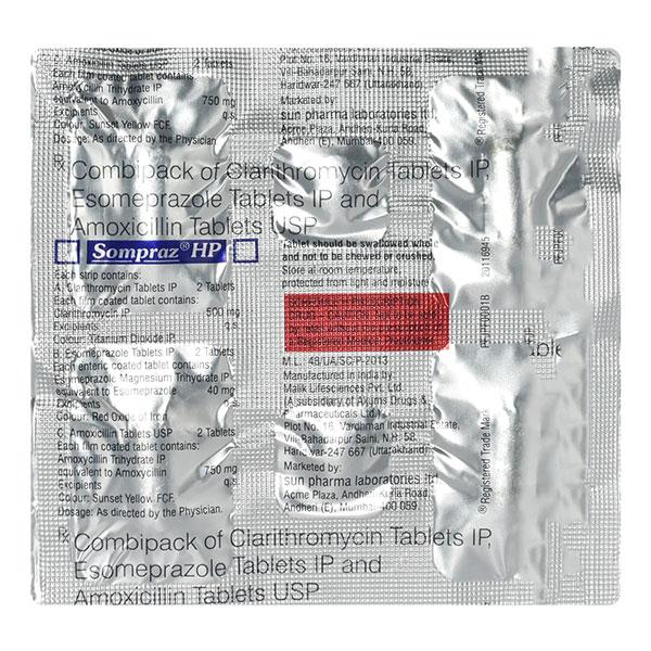 Sompraz HP Tablet Kit 1's