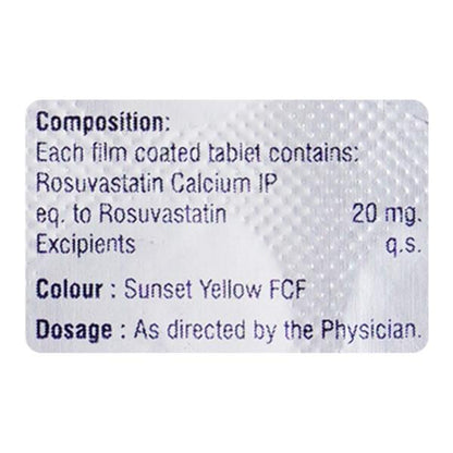 ROZUTIN 20 Tablet 10's