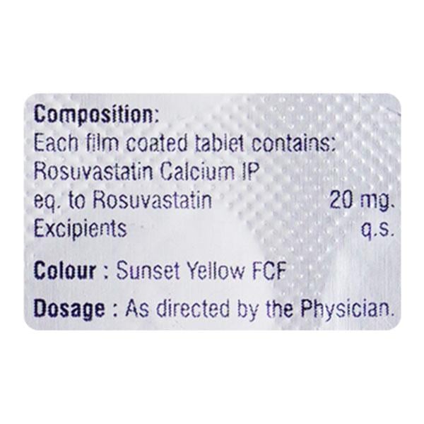 ROZUTIN 20 Tablet 10's