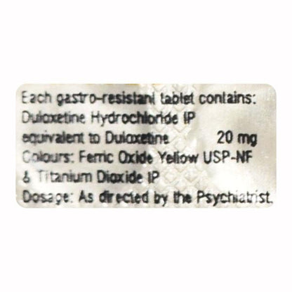 DULOT 20 Tablet 10's
