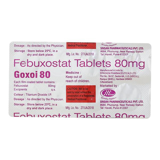 Goxoi 80mg Tablet 10'S
