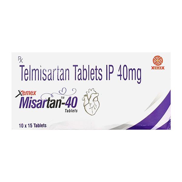 MISARTAN 40 Tablet 15's