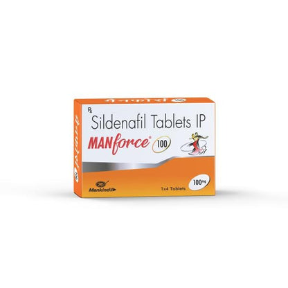 Manforce 100mg Tablet 4'S