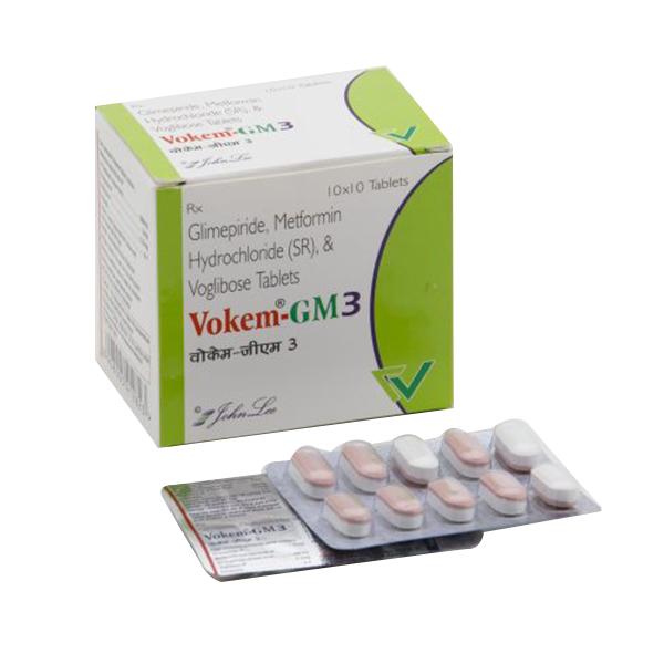VOKEM GM 3 Tablet 10's