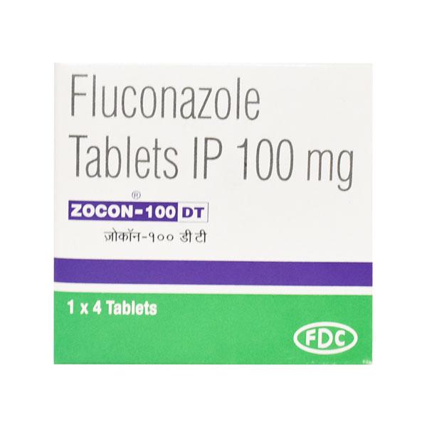 Zocon DT 100mg Tablet 4'S