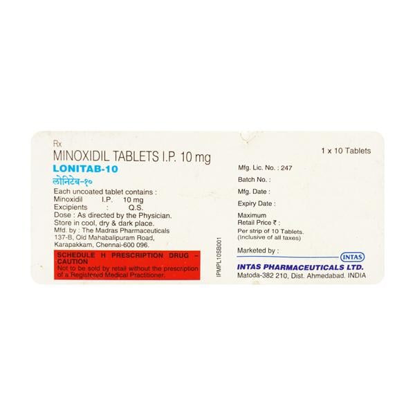 Lonitab 10mg Tablet 10'S