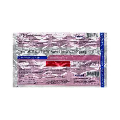 CARDIOZEN 20 ASP Capsule 10's