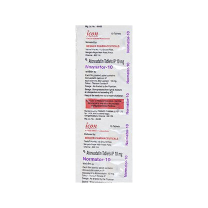 NORMATOR 10mg Tablet 10's