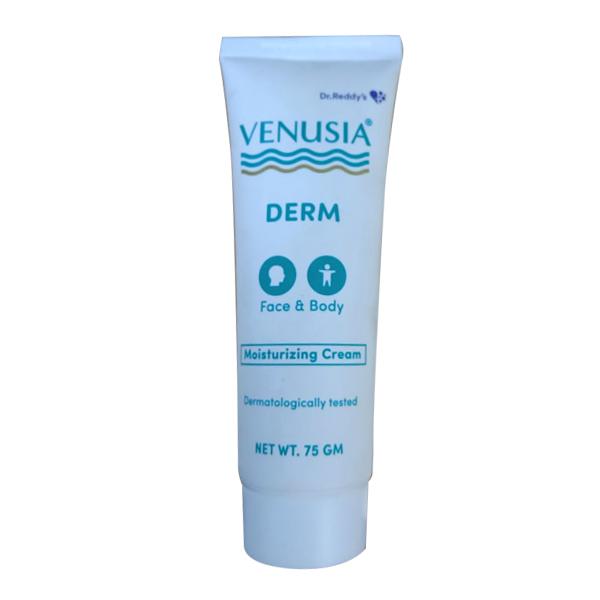 VENUSIA DERM FACE & BODY MOISTURIZING Cream 75gm
