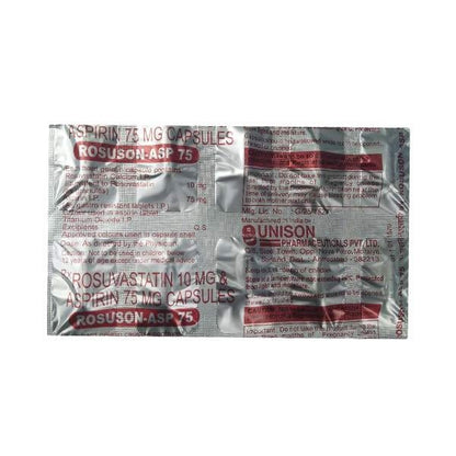 Rosuson Asp 75mg Capsule 10'S