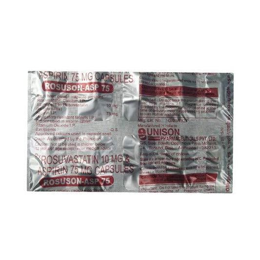 Rosuson Asp 75mg Capsule 10'S