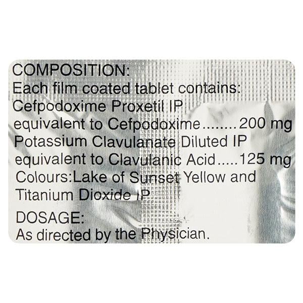 Zipod CV 200mg Tablet 10'S