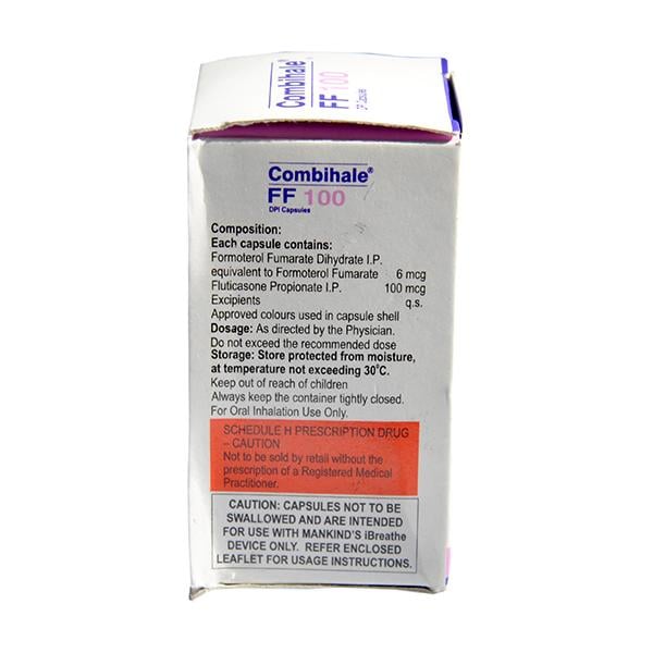 COMBIHALE FF 100 DPI Capsule 30's