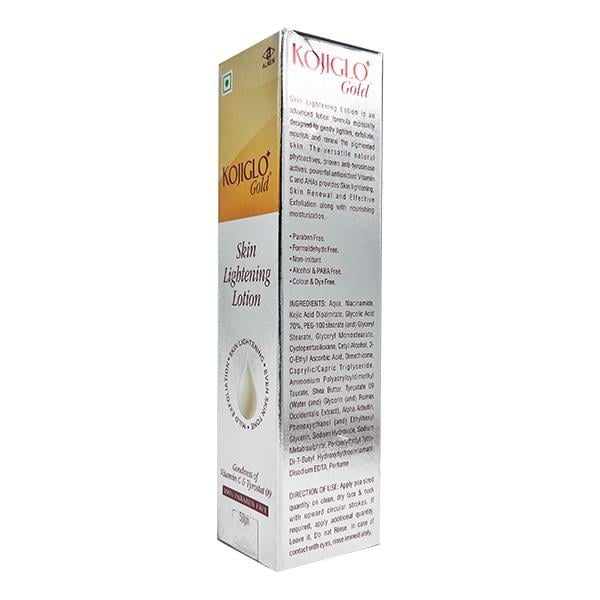 KOJIGLO GOLD SKIN LIGHTENING Lotion 50g