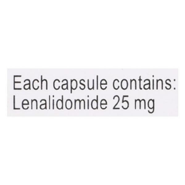 Lenalid 25mg Capsule 30'S