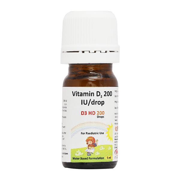 D3 HD 200 Oral Drops 5ml