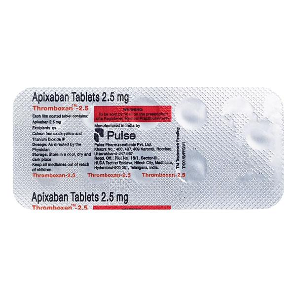 THROMBOXAN 2.5 Tablet 10's