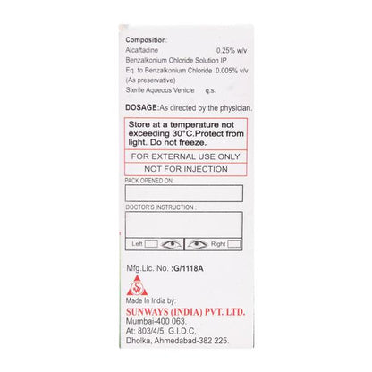 ALCATOP Ophthalmic Solution 5ml