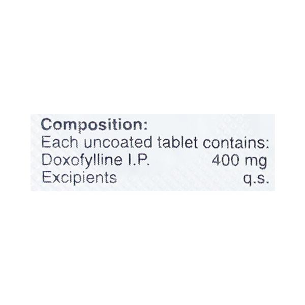 Doxovent 400mg Tablet 10'S