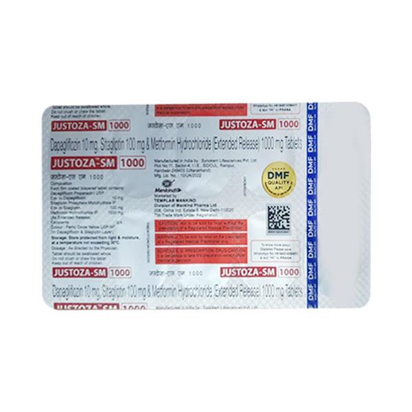 JUSTOZA SM 1000 Tablet 10's