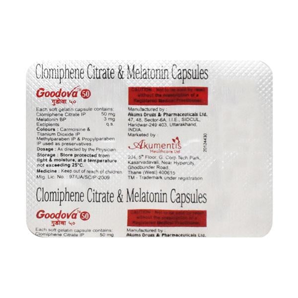 Goodova 50mg Capsule 5'S