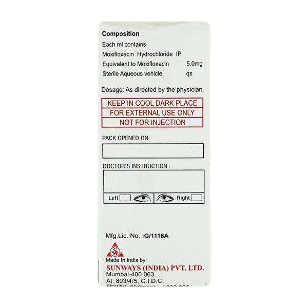 Zoptina 5mg Eye Drops 5ml